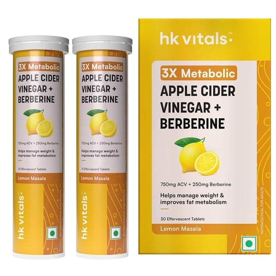 3x Metabolic ACV + Berberine Effervescent
